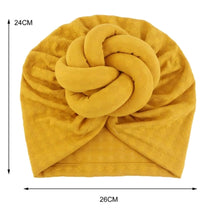 Load image into Gallery viewer, Yellow Twisted Beanie
