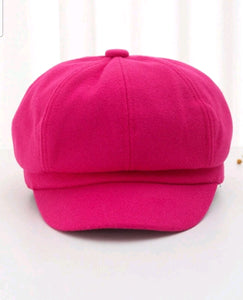 Hot Pink Woolen Hat