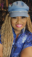 Load image into Gallery viewer, Denim Bling Hat