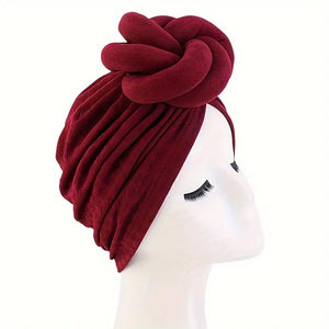 Burgandy Turban