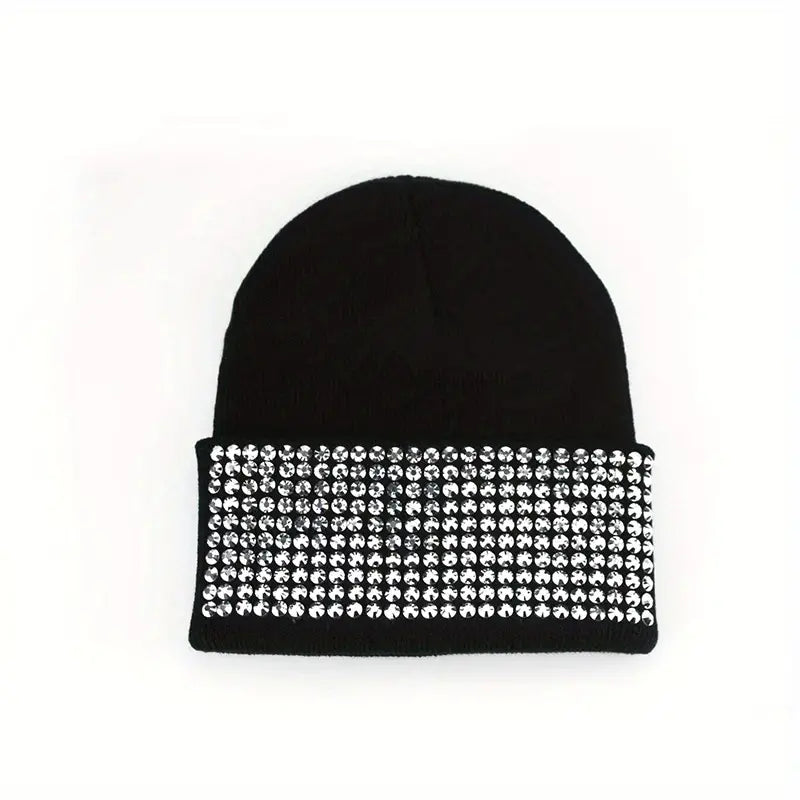 Black Bling Beanie