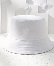 Load image into Gallery viewer, White Bucket Hat
