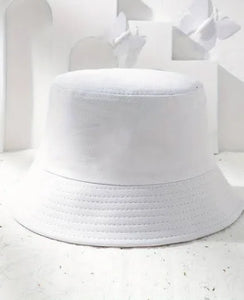 White Bucket Hat