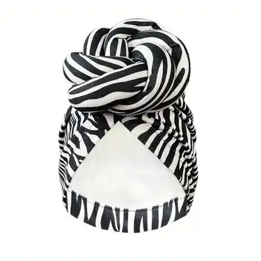 Zebra Print Turban