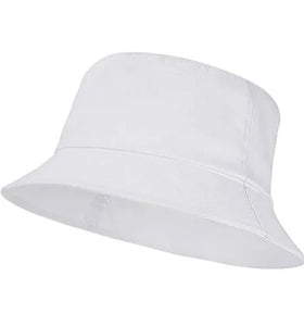 White Bucket Hat