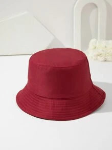 Burgundy Bucket Hat