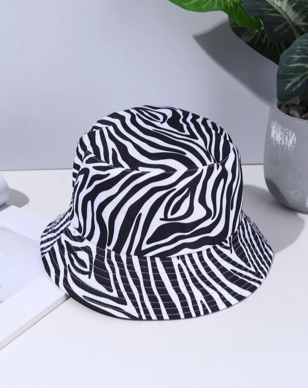 Zebra Bucket Hat